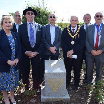 New memorial stone unveiled in Clacton in remembrance of Holocaust victims