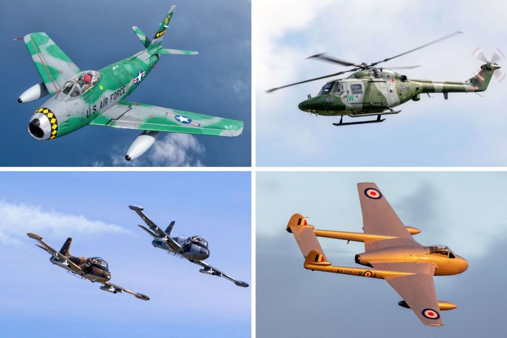F-86 Sabre and Lynx helicopter to debut at Clacton Airshow 2025