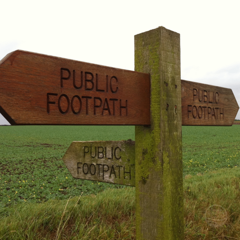 Public footpath 768x768