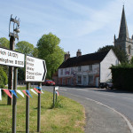 Tendring Village Tendring village view with road signs